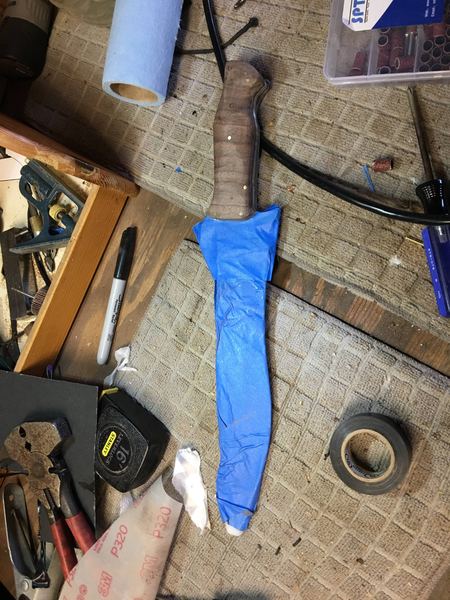 Handmade knife by Robert Bagwell (57)