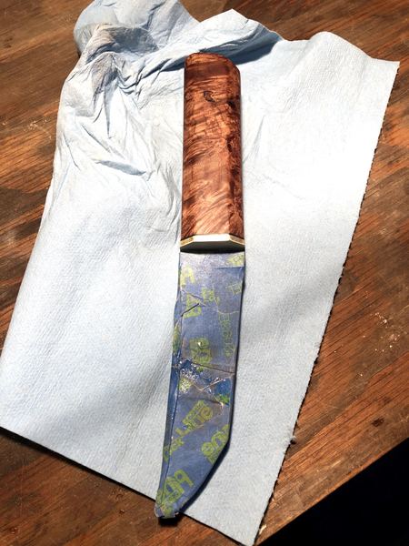 Handmade knife by Robert Bagwell (58)